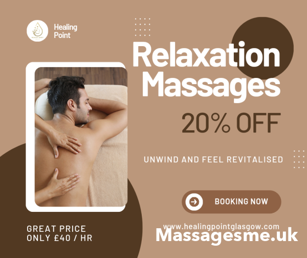 Deep Tissue - Full Body - Relaxation Massage In Southside, Glasgow