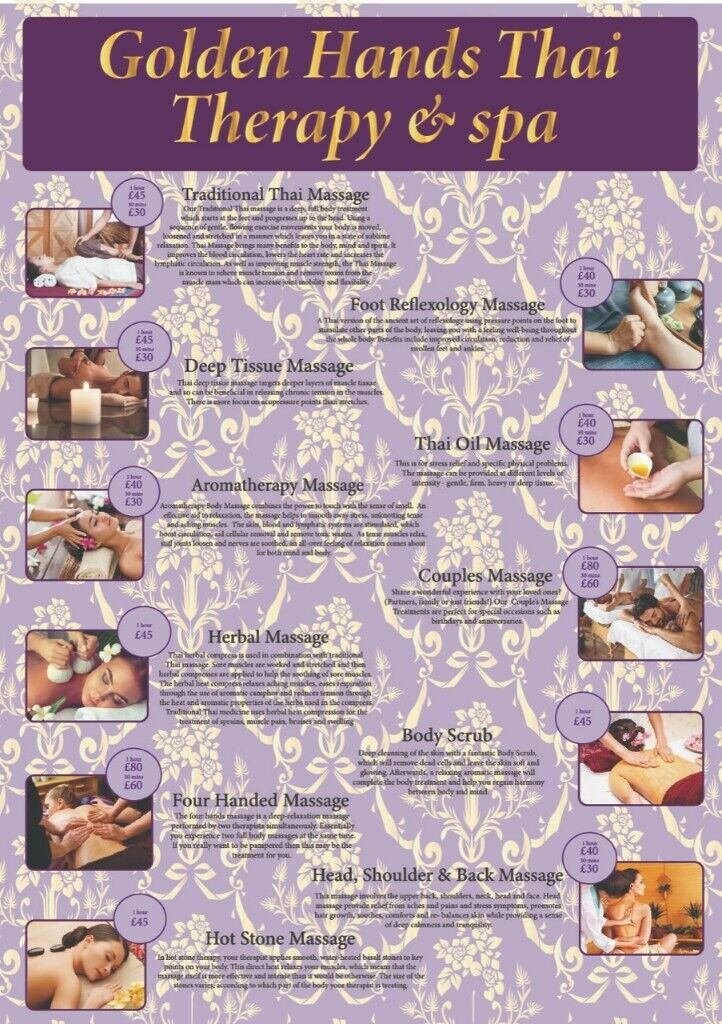 Golden Hands Thai Therapy & Massage Spa - Huddersfield, West Yorkshire
