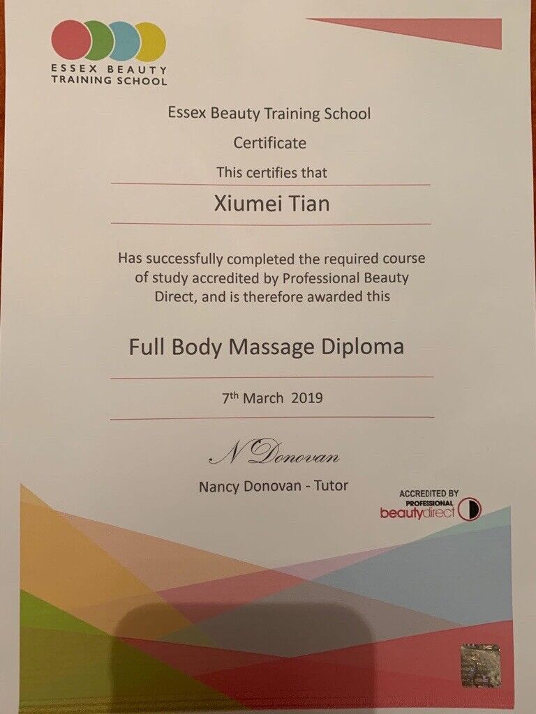 Massage ST Benedicts Norwich! Showers In Every Room!