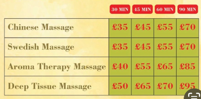 Chinese / Swedish / Aromatherapy / Deep Tissue Massage From £35 - Caversham, Berkshire