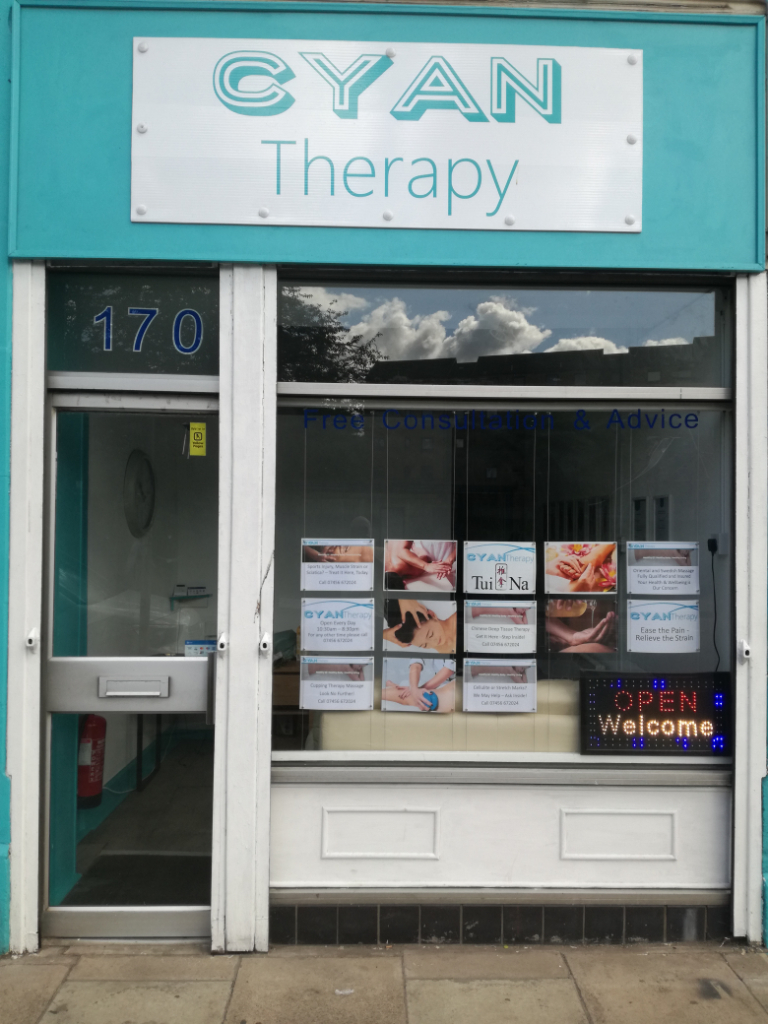 Chinese Massage (Cyan Therapy) - Gorgie, Edinburgh
