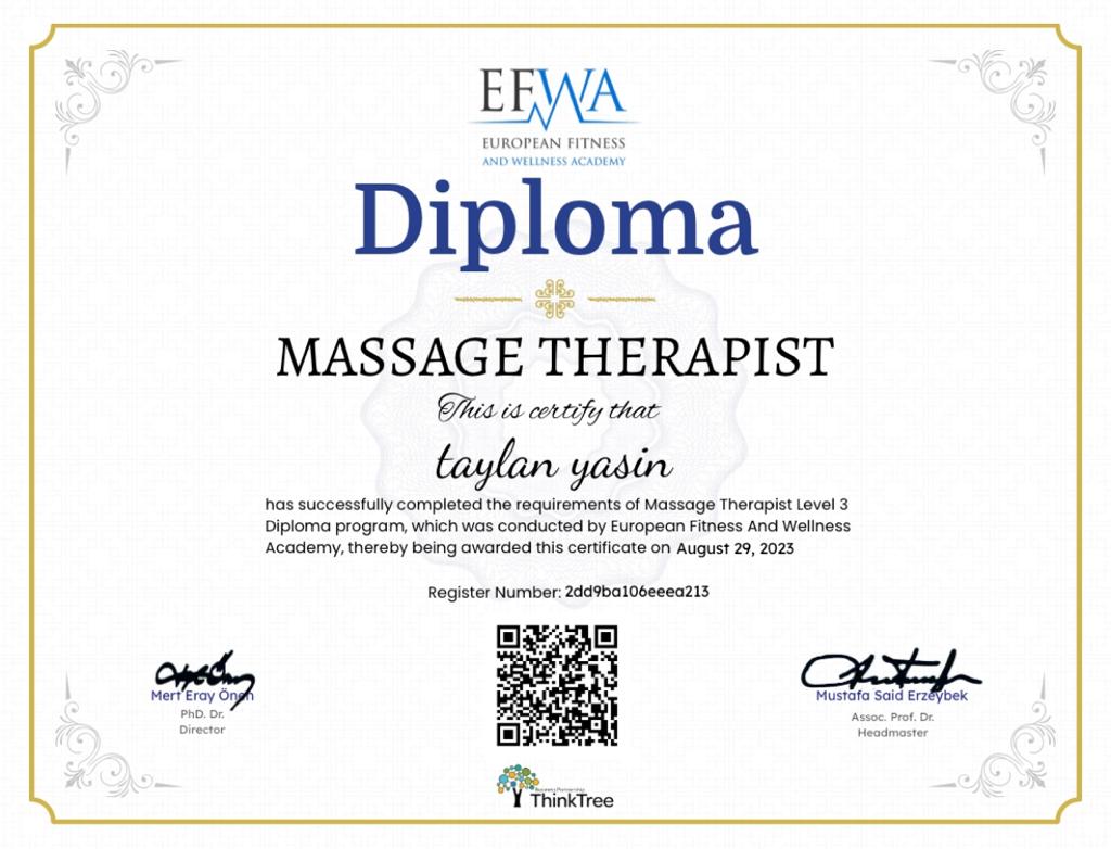 Professional & Qualified Level 3 Massage Therapist