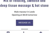 Male Masseur Best Price In Morley, West Yorkshire