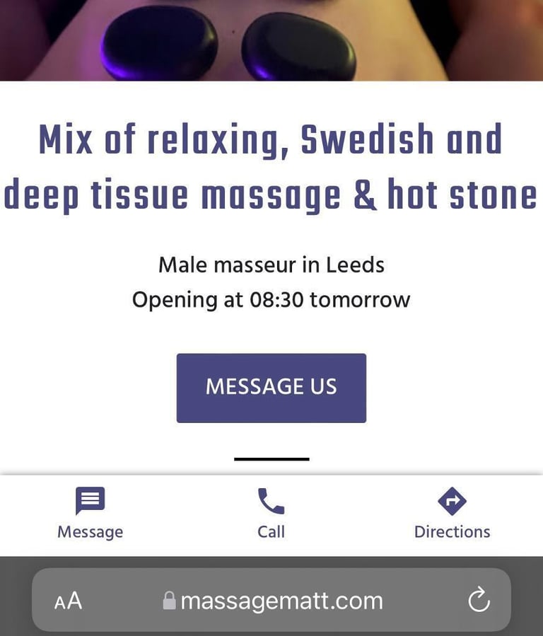 Male Masseur Best Price In Morley, West Yorkshire