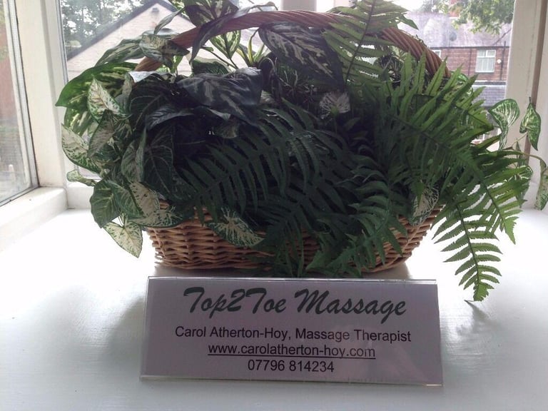 Top2Toe Massage With Carol Atherton-Hoy, Heaton Mersey, Withington, Didsbury, Stockport, Manchester