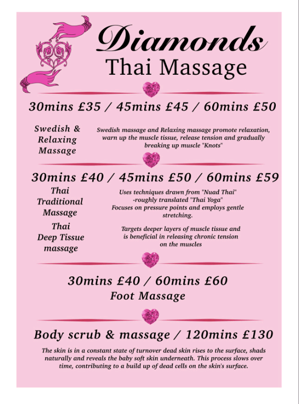 Diamond Thai Massage Brick Lane, London