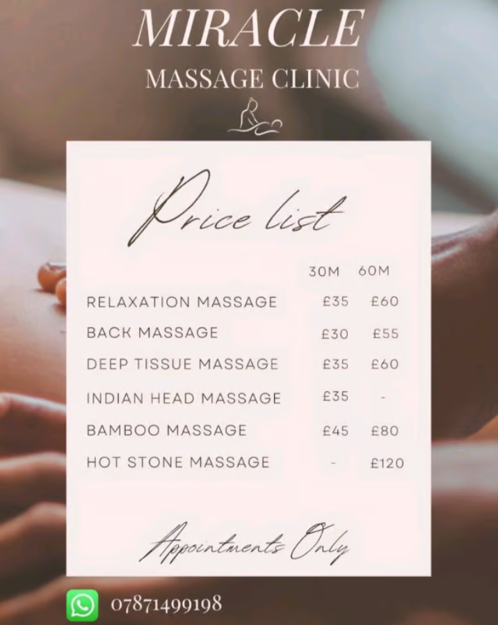Massage Miracle💆🏻 Hockley, West Midlands