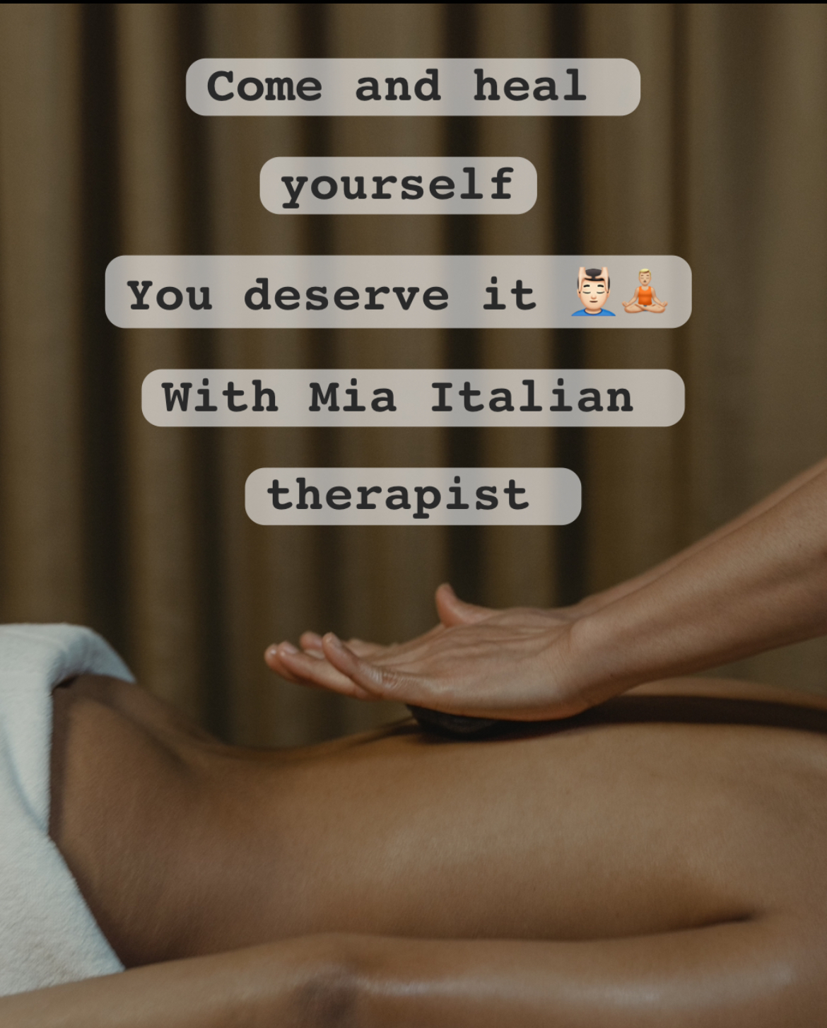 Relaxing Massage With Mia Italian Therapist - Relieve & Relax