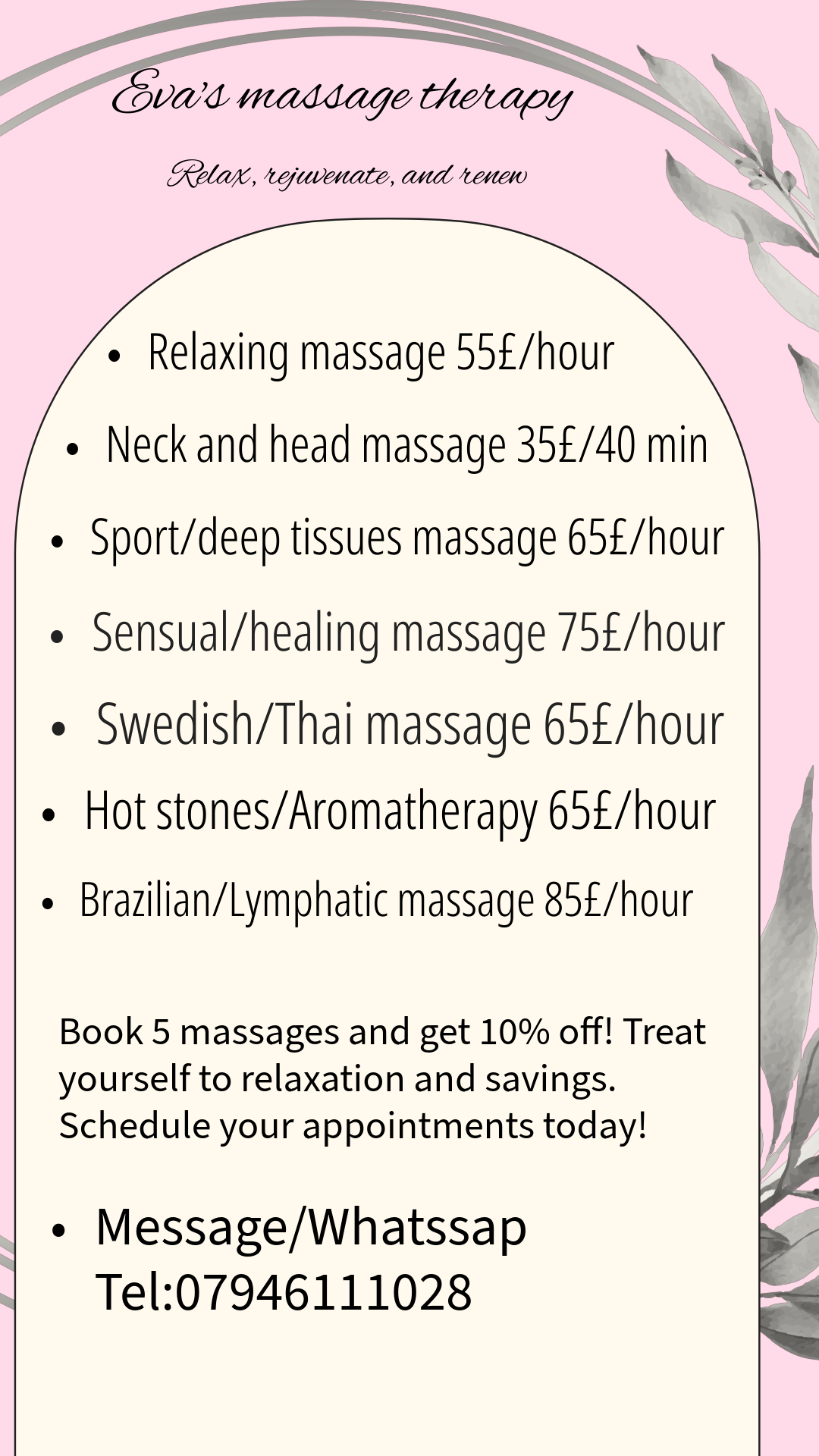 Experience The Art of Relaxation